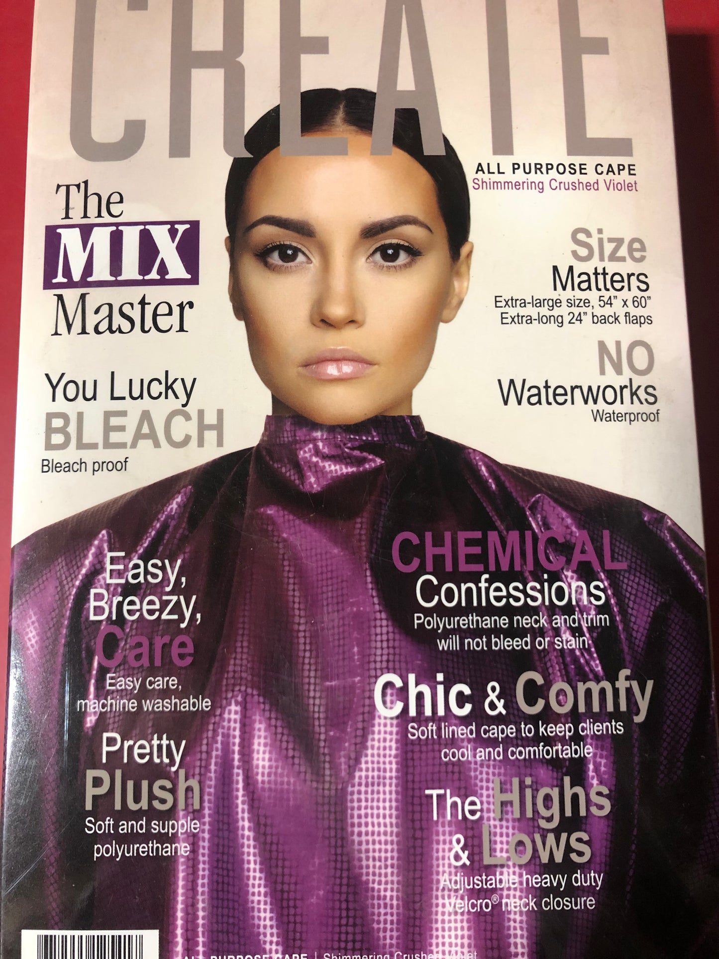 Cricket Create All Purpose Cape Shimmering Crushed Violet