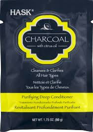 Hask Charcoal with Citrus Oil Clarifying Deep Conditioner Packet, 1.75 Ounce