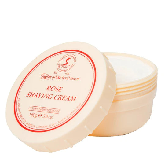 Taylor of Old Bond Street Rose Shaving Cream Bowl 5.3 oz SKU: 01004