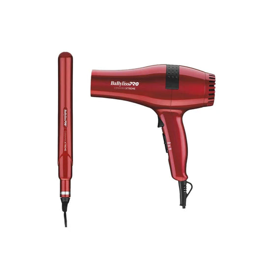 BaBylissPRO Ceramix Xtreme Dryer + 1" Straightener Iron Set Model
