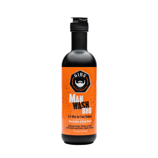 Gibs Man Wash BHB Beard, Hair&Body Wash