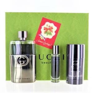 Men's Gucci Guilty Pour Homme Gift Set Fragrance (New)