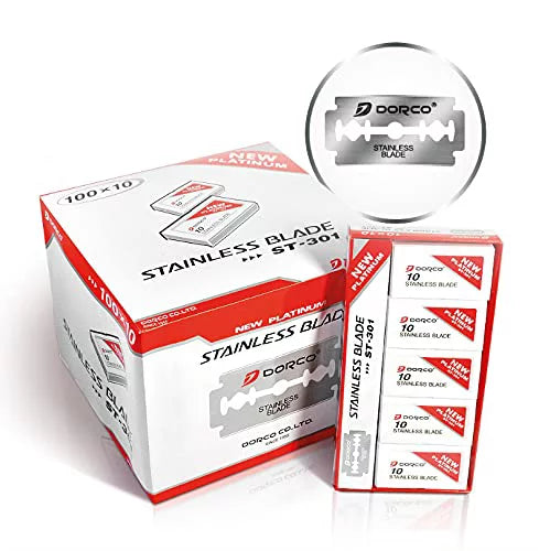 Dorco Blades Case Box  ST301 Red CT 1000