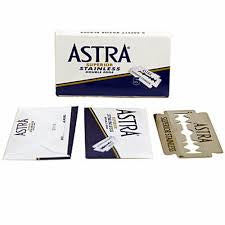 5 100 Astra Double Edge Razor Blades - Superior Stainless - FAST Shipping