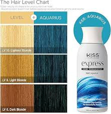 KISS COLORS & CARE EXPRESS SEMI-PERMANENT - K68 AQUARIUS