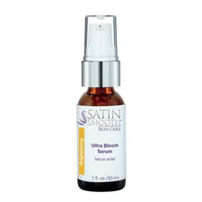 SATIN SMOOTH Skin Care Brightening Ultra Bloom Serum 1 Oz