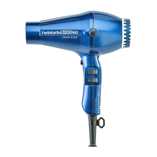 Turbo Power TwinTurbo 3200MAX Ceramic & Ionic Hair Dryer - Night Blue